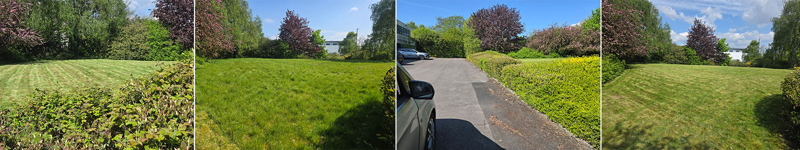 Grass Cutting in Trafford Park