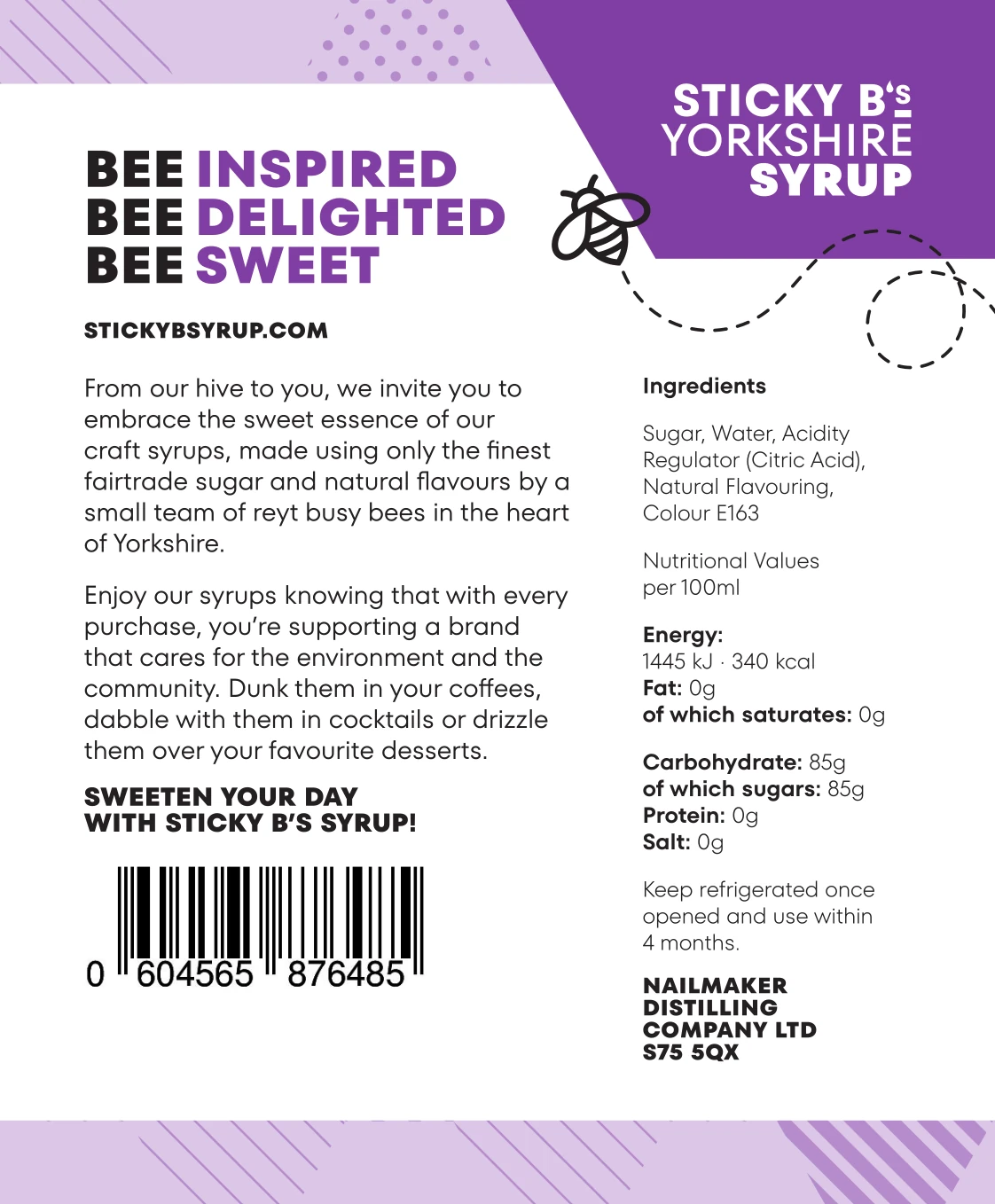 Sticky Bs Blackberry Syrup